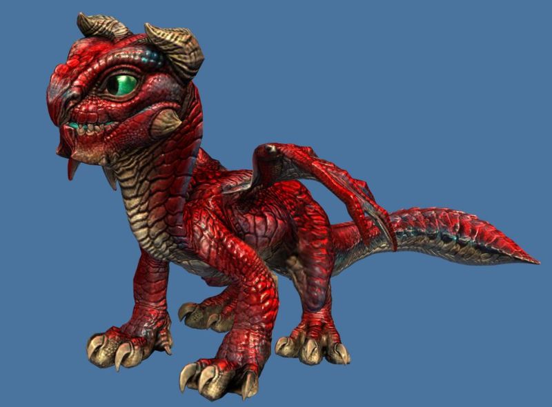 Plik:Mini Red Skyscale Hatchling.jpg
